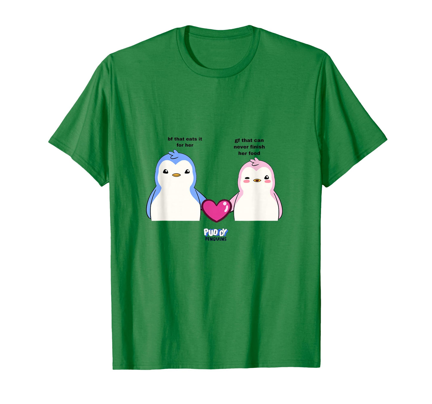 Official Pudgy Penguins Merch | BF & GF | Duo Pengu & Polly T-Shirt
