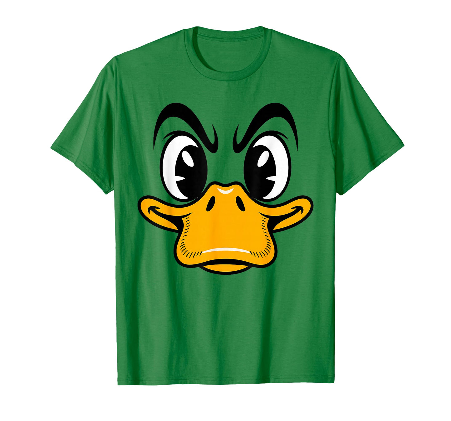 Duck Shirt Adult Kids Men Women Yellow Duck Face Costume T-Shirt