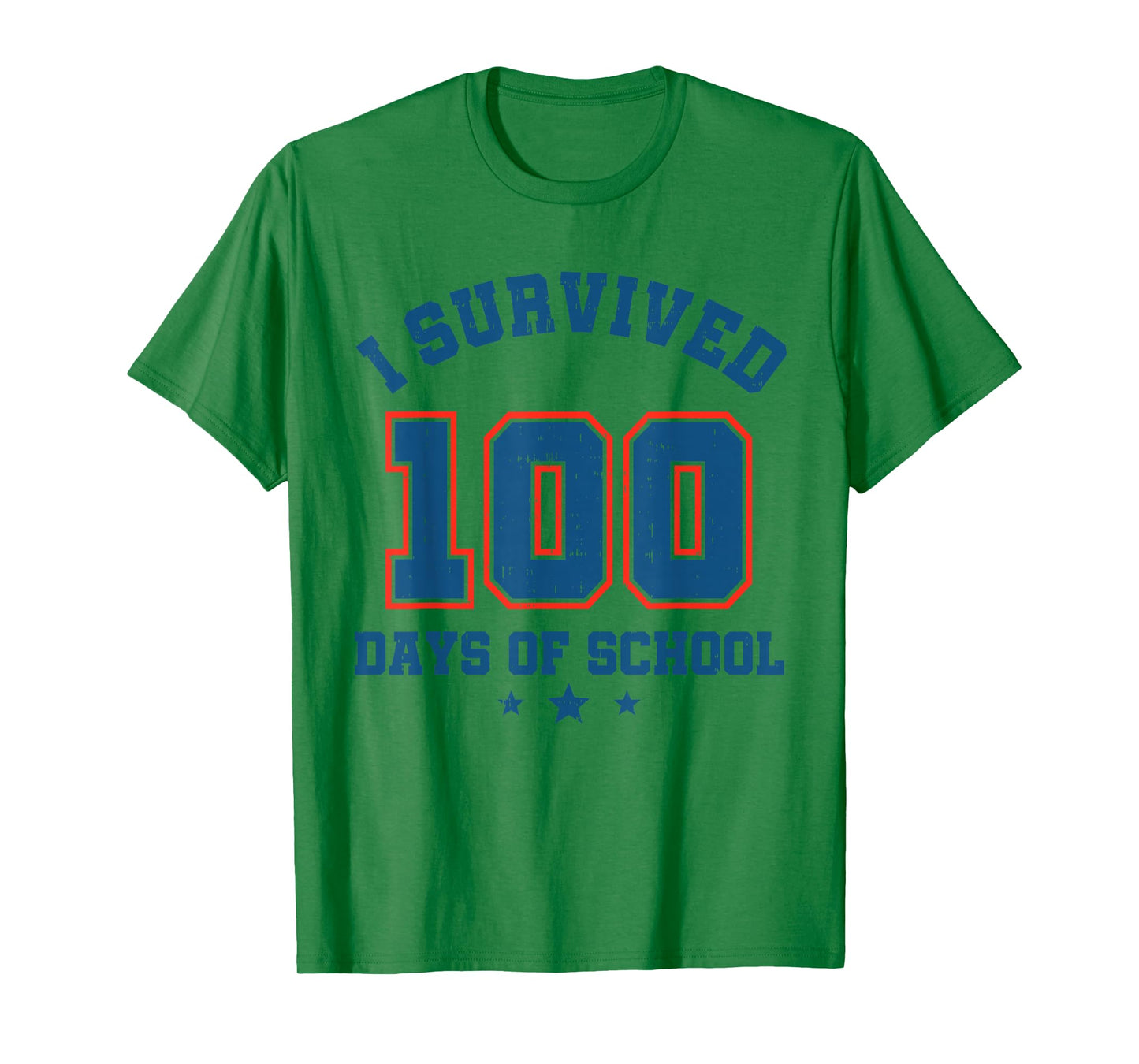 I Survived 100 Days of School Students Teachers 100th Day T-Shirt