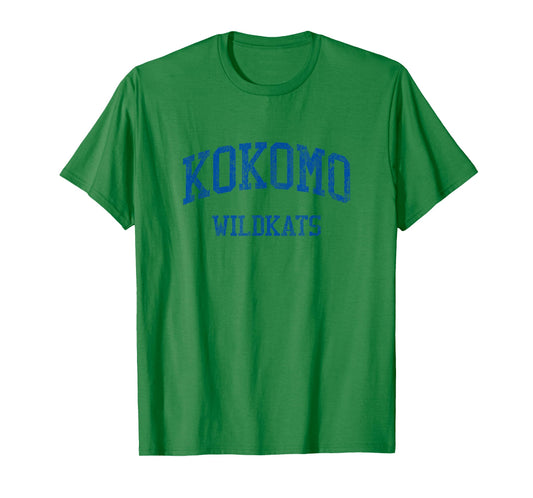 Kokomo High School HS Kokomo in Vintage Sports T-Shirt