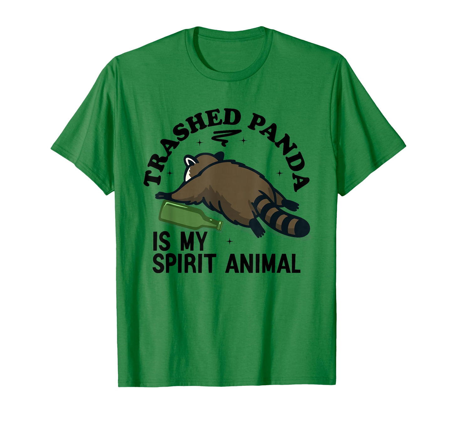 Trashed Panda is My Spirit Animal Funny Trash Racoon Meme T-Shirt