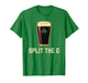 Split The G Tee St Patricks Day Irish Beer Ireland Graphic T-Shirt