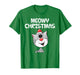 Meowy Christmas Cute Cat Xmas Funny T-Shirt