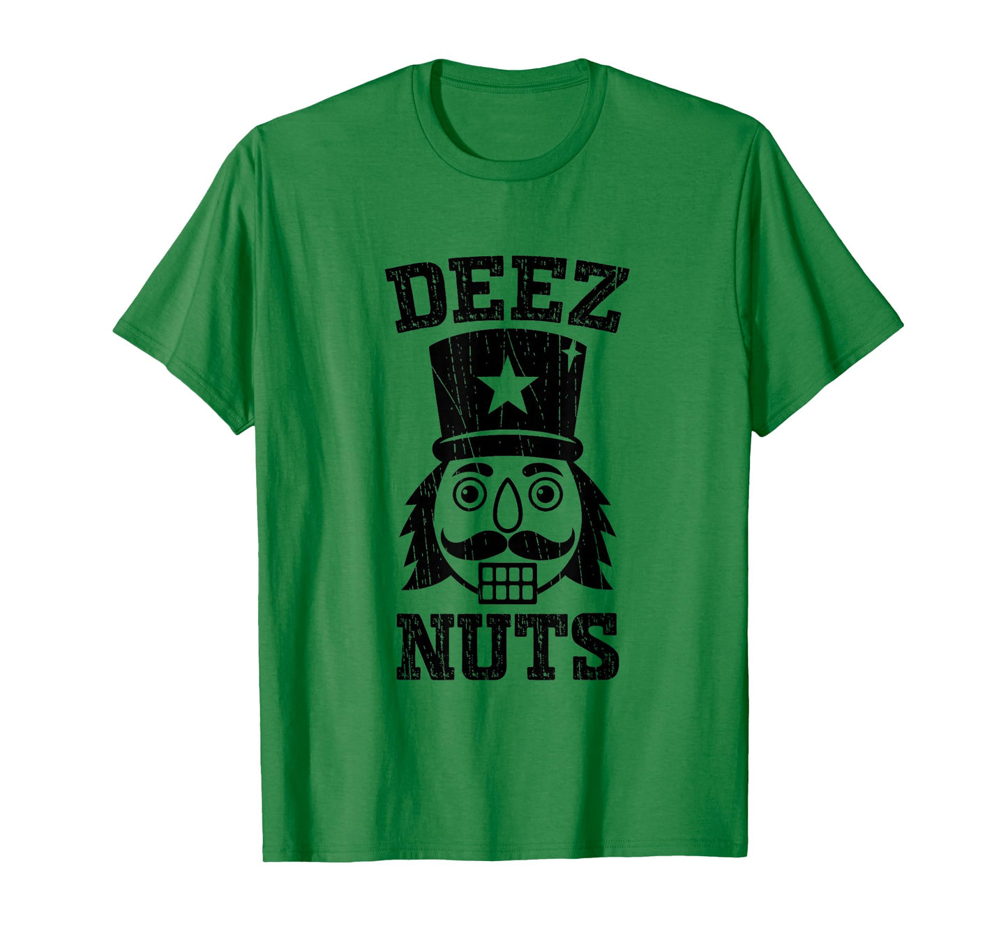 Deez-Nuts Christmas Nutcracker Adult Humor Xmas Pun Men Joke T-Shirt