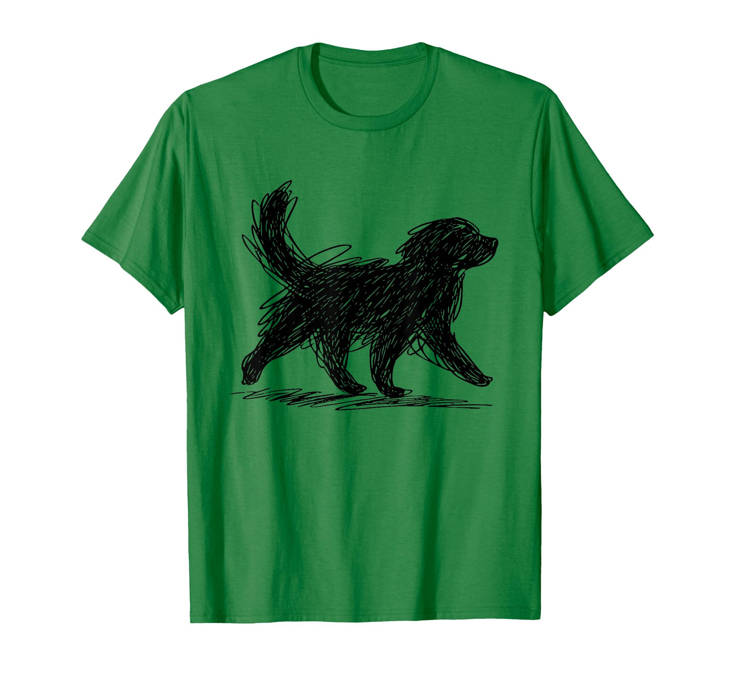 Minimalist Dog Art T-Shirt