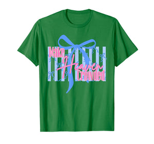 Make Heaven Crowded Christian Jesus Faith Coquette Bow Retro T-Shirt