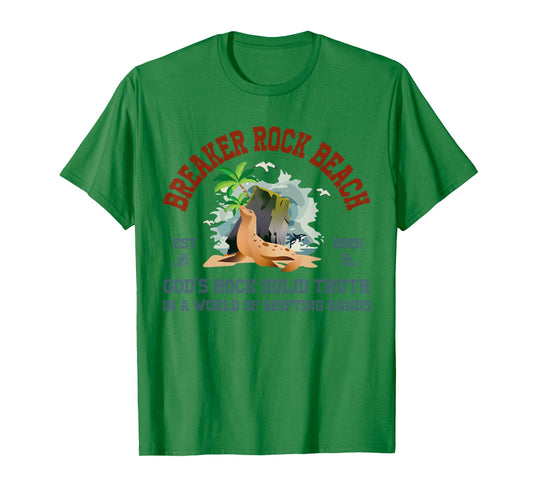 Breaker Rock Beach Christian God's Rock-Solid Truth VBS 2026 T-Shirt