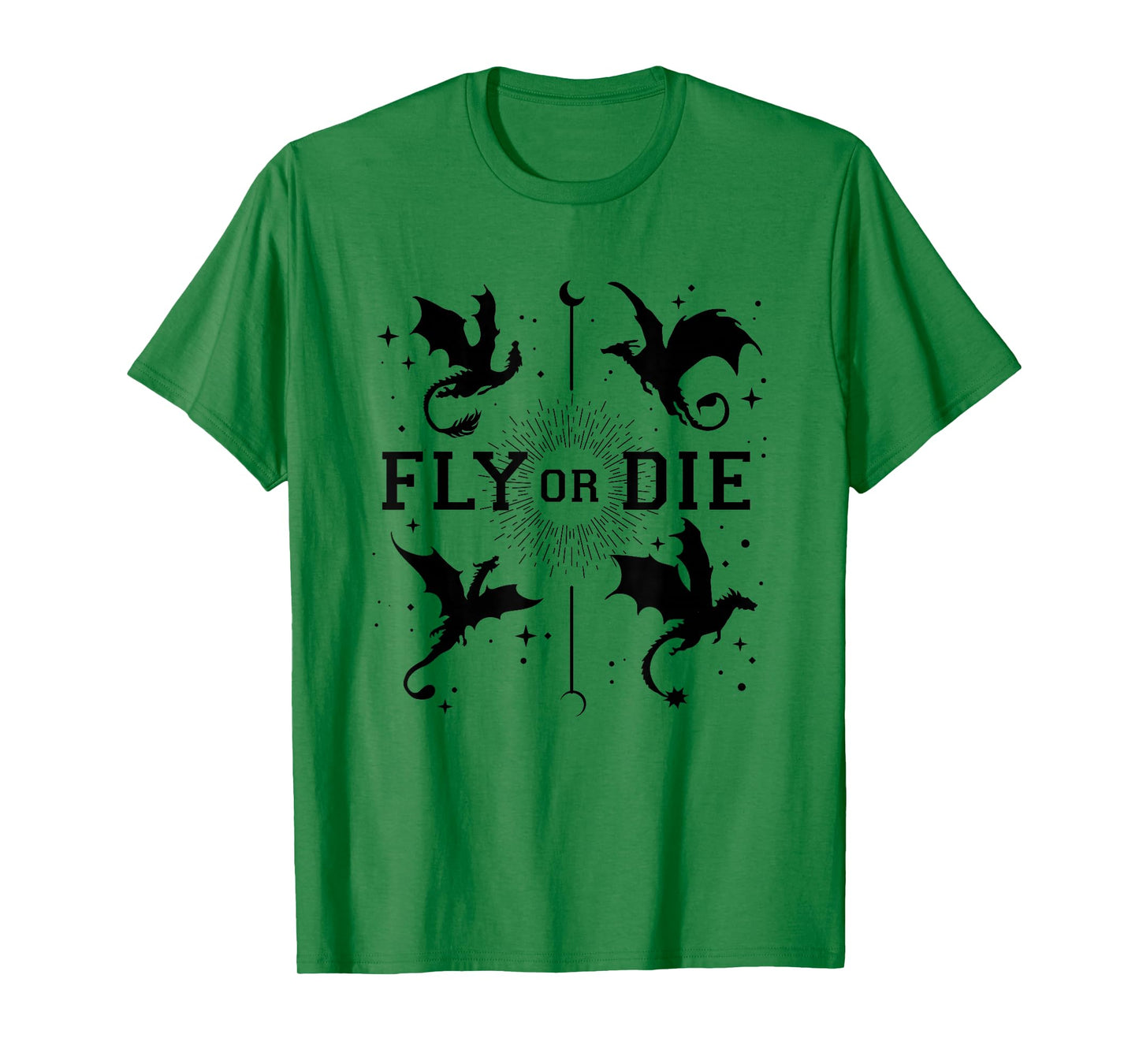 Fourth Wing The Empyrean Flying Dragons Epic Fantasy Graphic T-Shirt