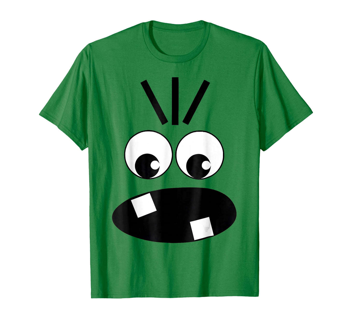 Creepy Carrots Face Halloween Costume Kids T-Shirt