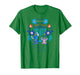 Disney Lilo & Stitch Hanukkah Love & Light Holiday Folk Art T-Shirt