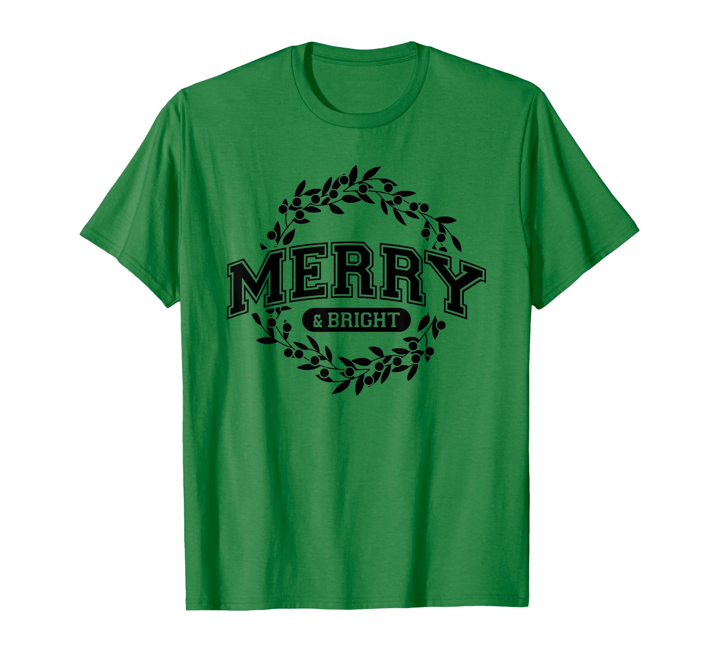 Moody and Uptight Merry and Xmas Bright Matching Couple T-Shirt