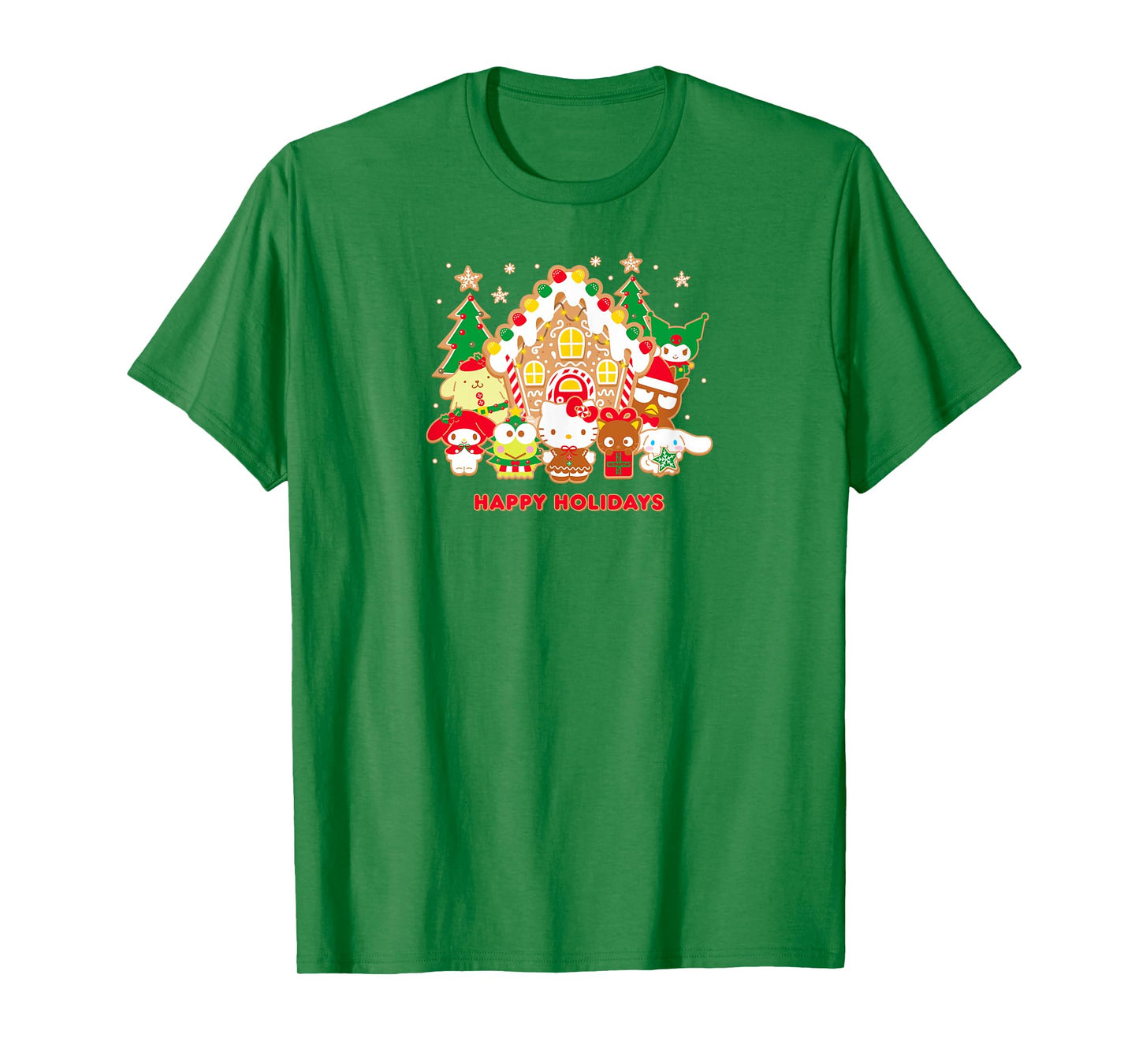 Hello Kitty and Friends Holiday Gingerbread House T-Shirt