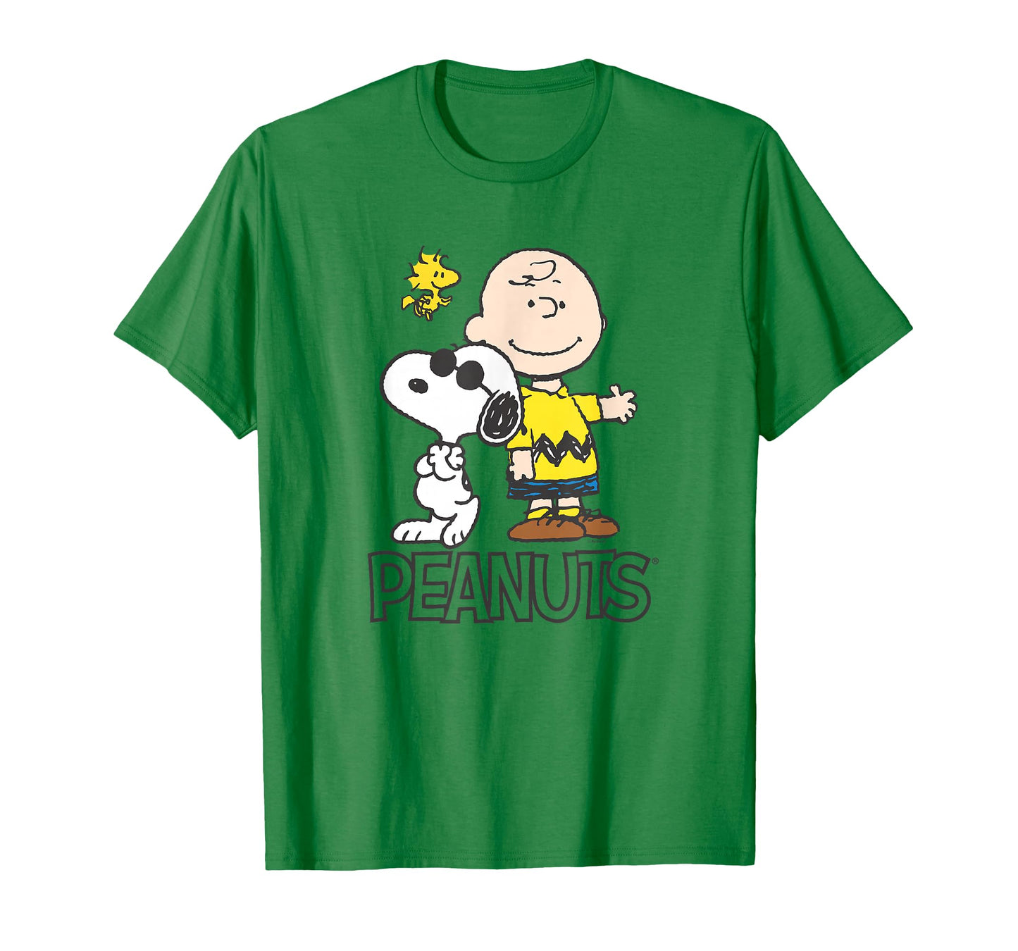 Peanuts - Charlie, Snoopy, Woodstock T-Shirt