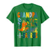 Grandpa of The One-A-Saurus 1st Birthday Boy Dinosaur T-Shirt