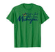 Just A Girl Who Loves Michigan with Coquette Bow Women's Fun T-Shirt