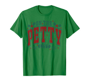 On The Petty List Funny Christmas Retro Holiday Humor T-Shirt