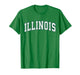 Retro Illinois Tee Vintage Illinois Orange Blue Throwback IL T-Shirt