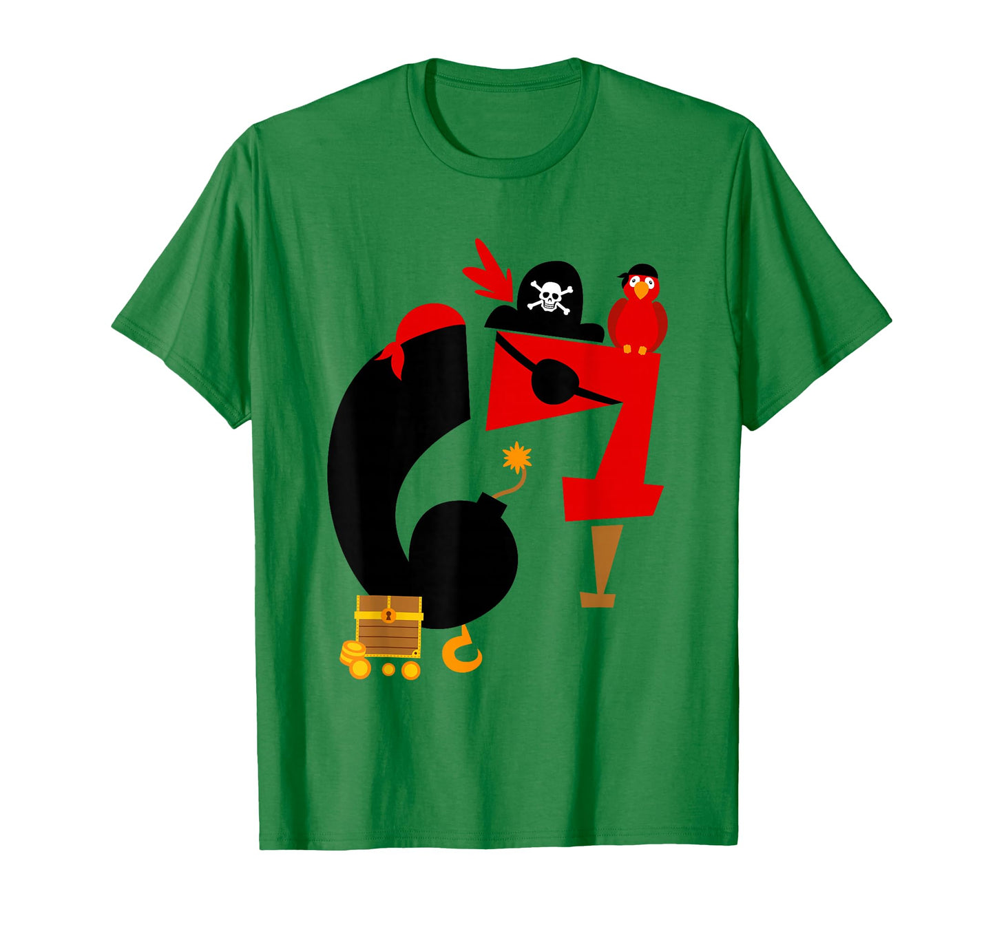 Funny 67 Meme Pirate Six Seven Pirate Lovers T-Shirt