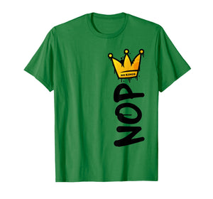 No Kings Day 2025 Protest Sign Vertical Nope Men Women Kids T-Shirt