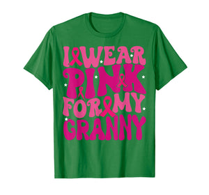 I Wear Pink for My Granny Breast Cancer Awareness Kids T-Shirt