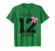 Hello Twelve EST 2014 12th Birthday Coquette 12 Year Girl T-Shirt