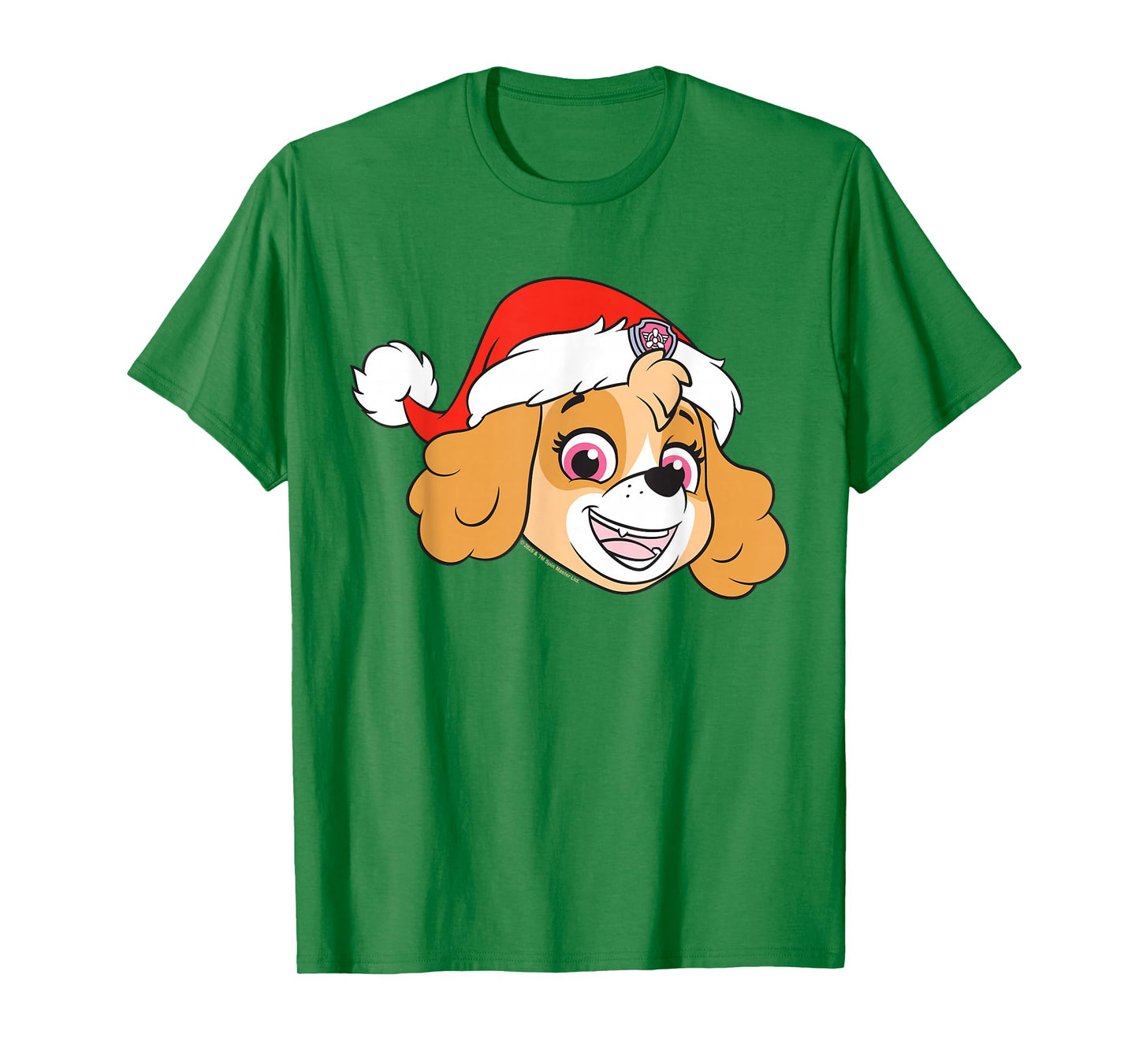 PAW Patrol Skye Christmas Santa Hat T-Shirt