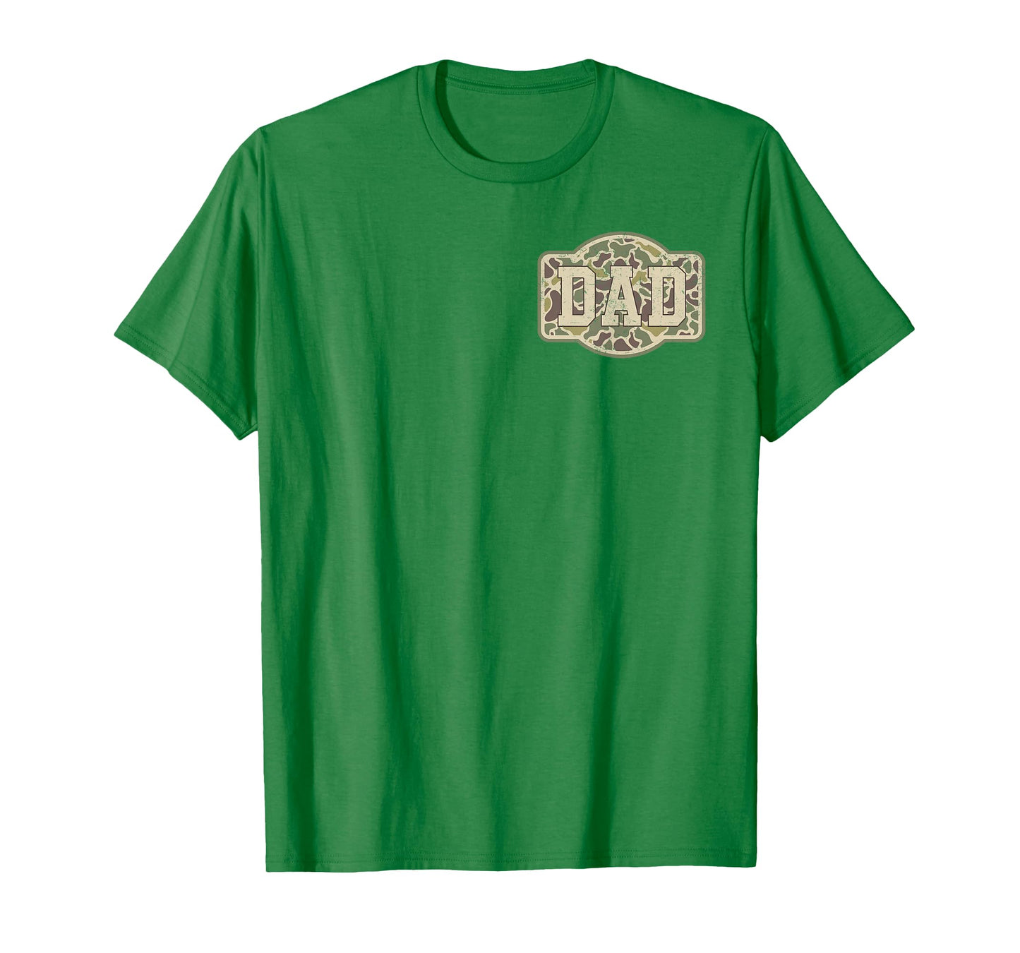 Retro Camo Duck Hunting Dad Old Camo Dad T-Shirt