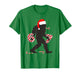 Funny 67 Meme with Bigfoot and Candy Canes Christmas 6 7 T-Shirt