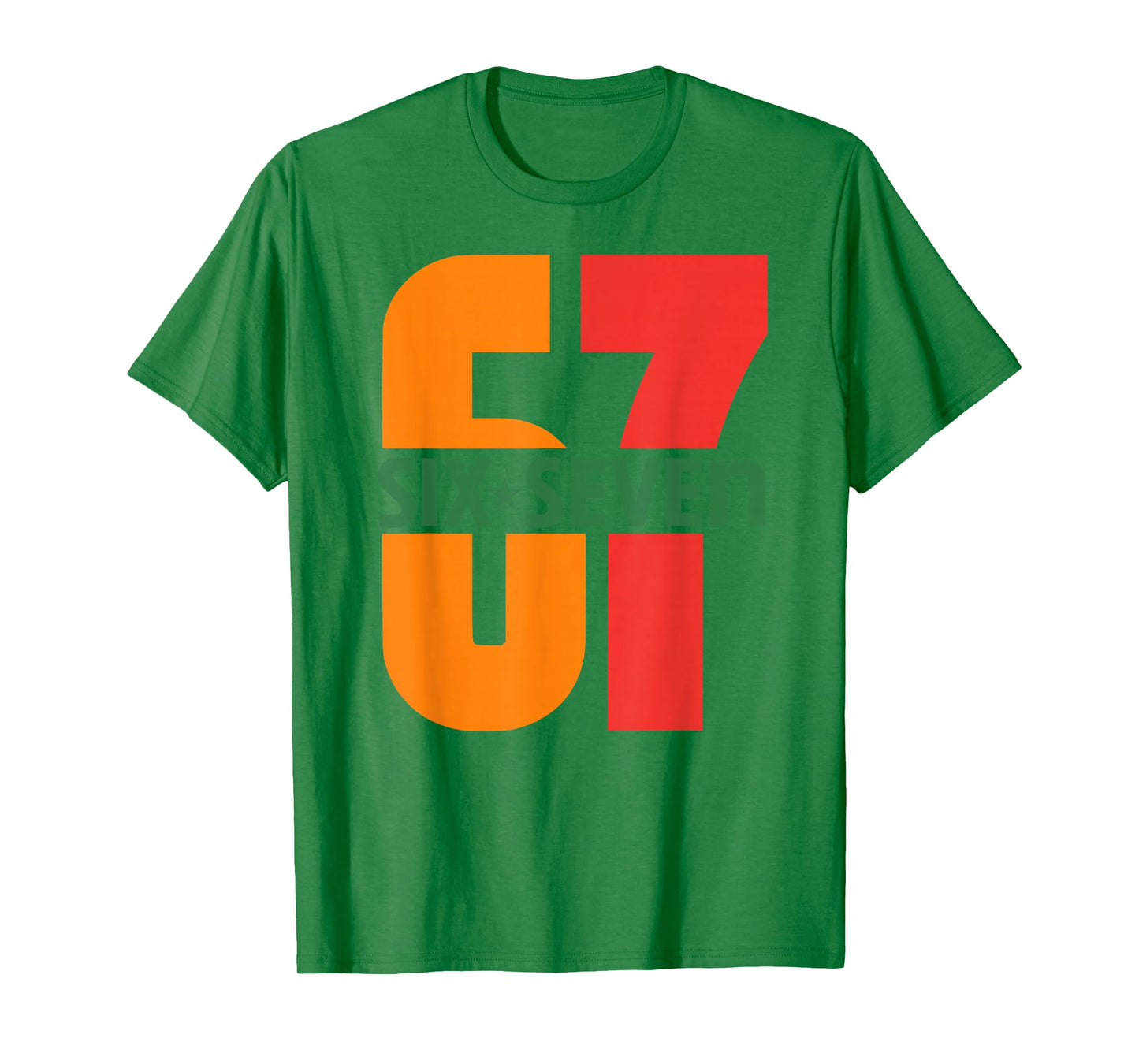 Six Seven Kids Tshirt 67 Boys Girls Teens Teachers 6 7 Tee T-Shirt