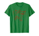 a Tiny Bit Merry Aesthetic Christmas Martini Cocktail T-Shirt