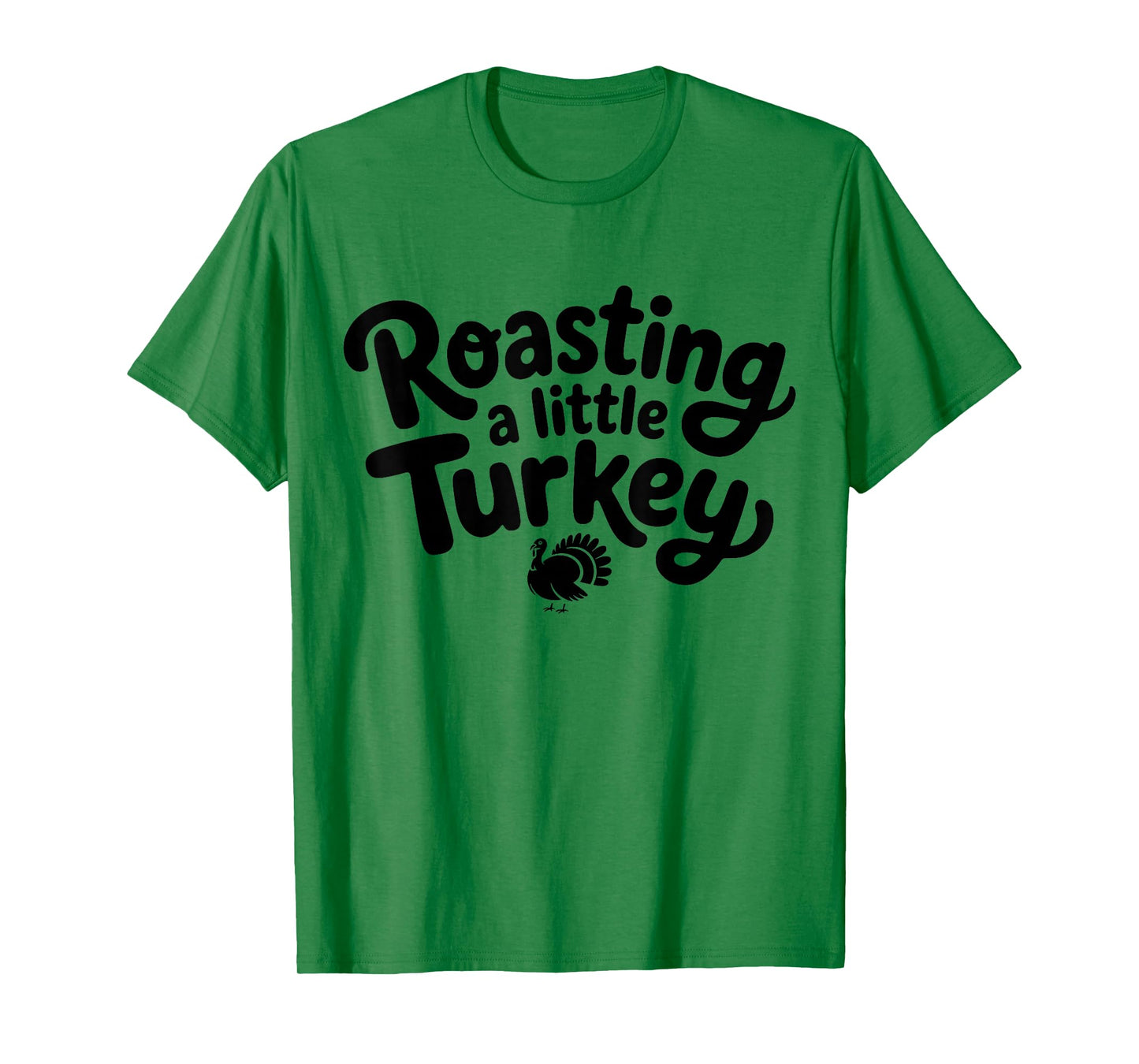 Roasting A Little Turkey Thanksgiving Fall Pregnancy T-Shirt