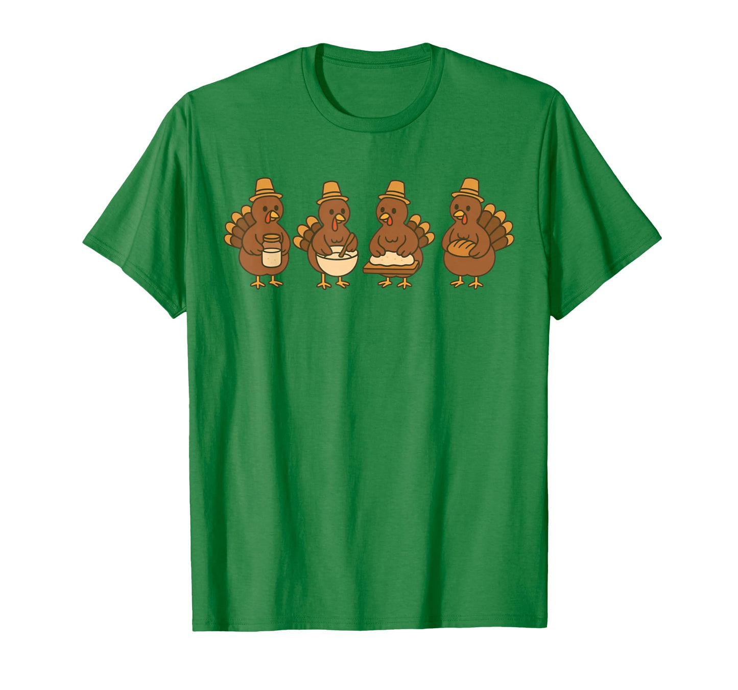 Sourdough Baker Turkey Thanksgiving Bakery T-Shirt