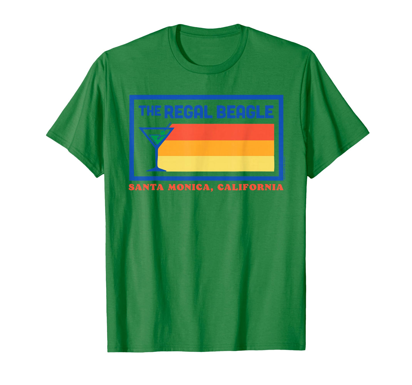 Regal Beagle Cocktail Lounge Three's Company Chromatic 80s T-Shirt