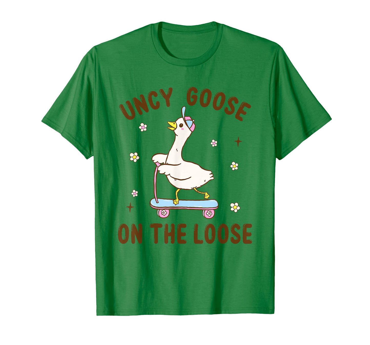 Uncy Goose On The Loose Funny Birthday Matching Family T-Shirt