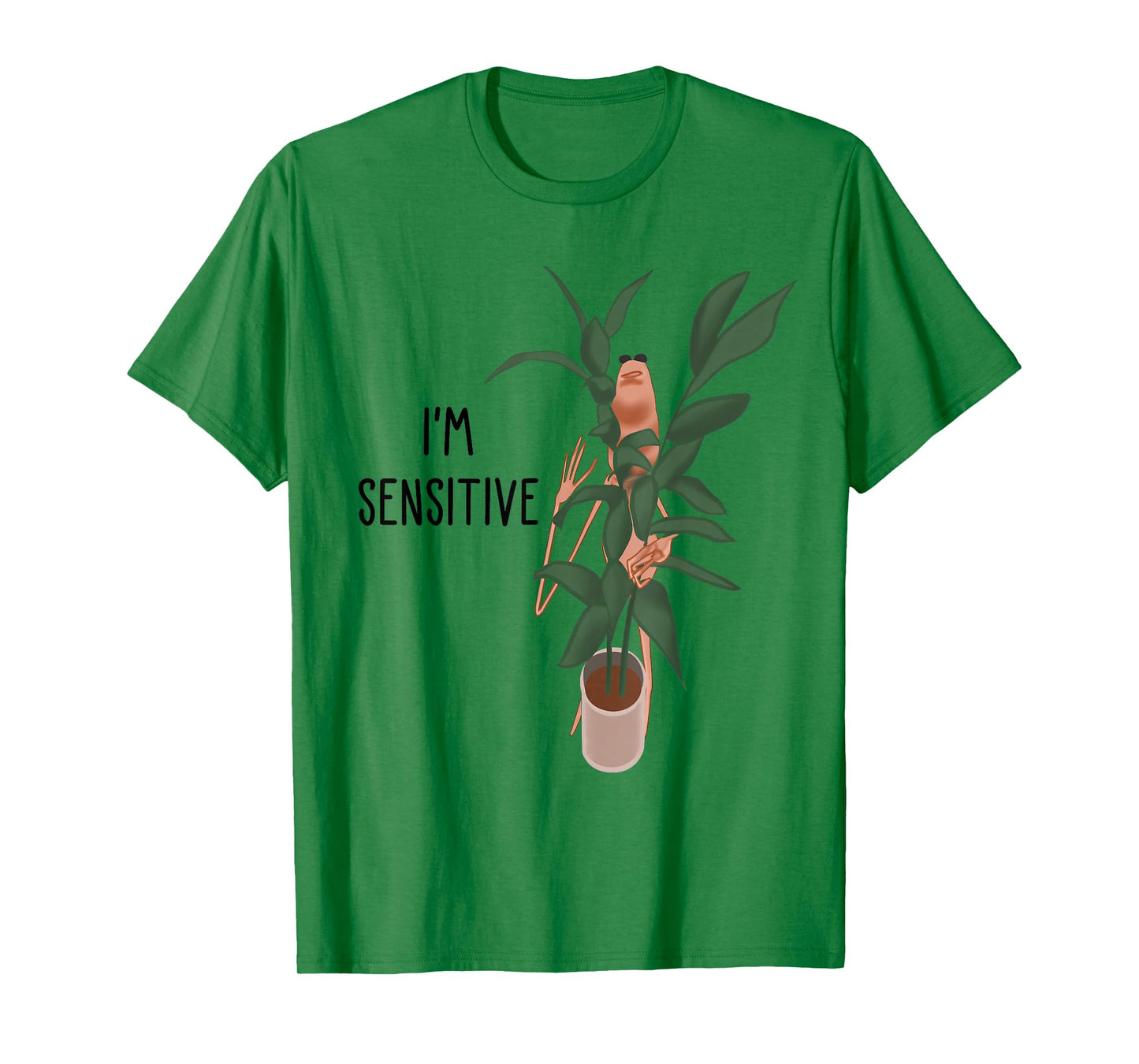 Marcus The Worm I’m Sensitive Funny Meme Brain Rot T-Shirt