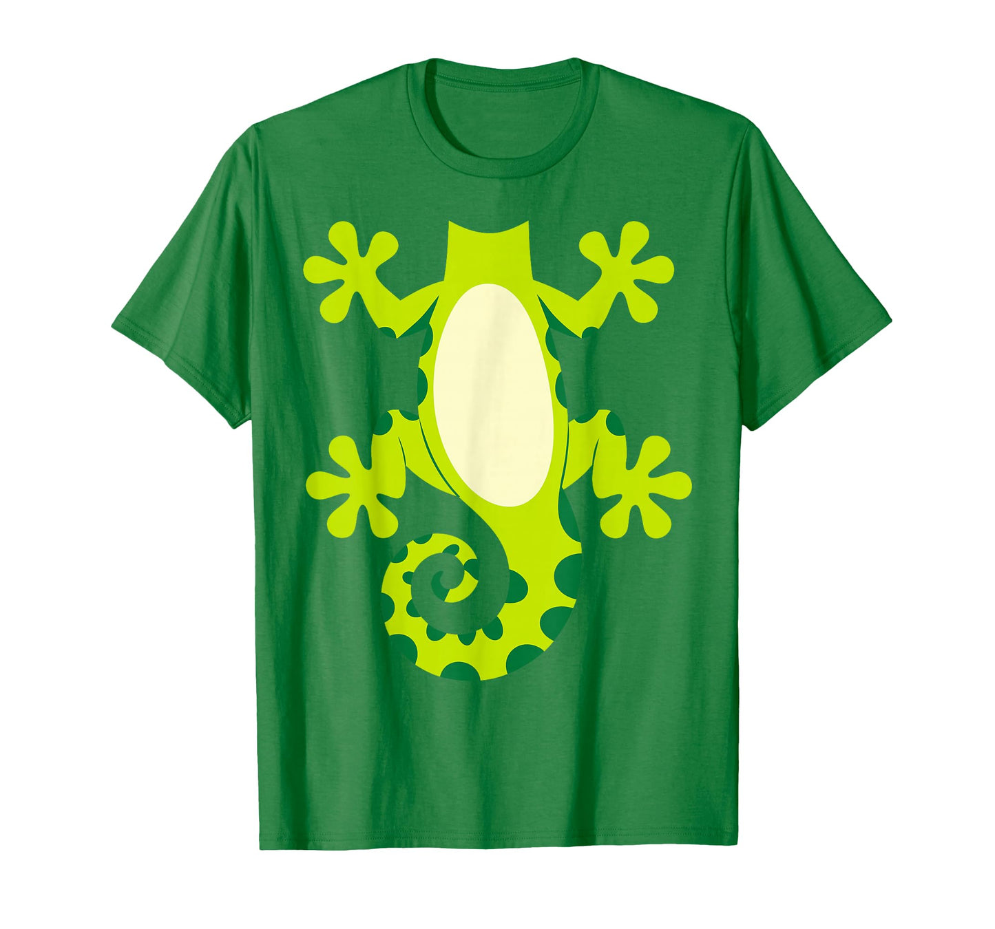 Gecko Shirt Adult Kids Men Women Green Lizard Costume T-Shirt