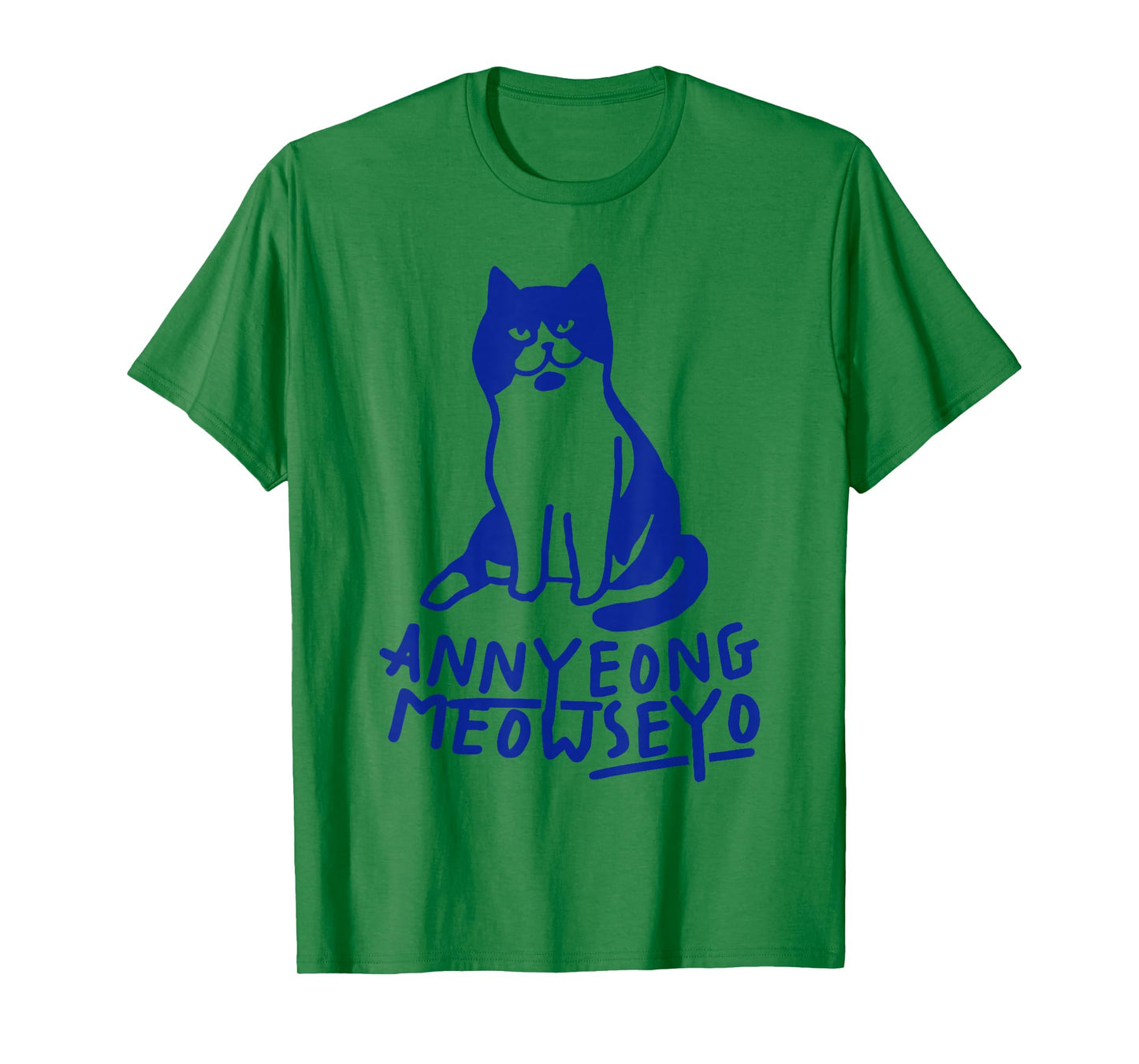 Annyeongmeowseyo K-Drama Funny Cat Lovers T-Shirt
