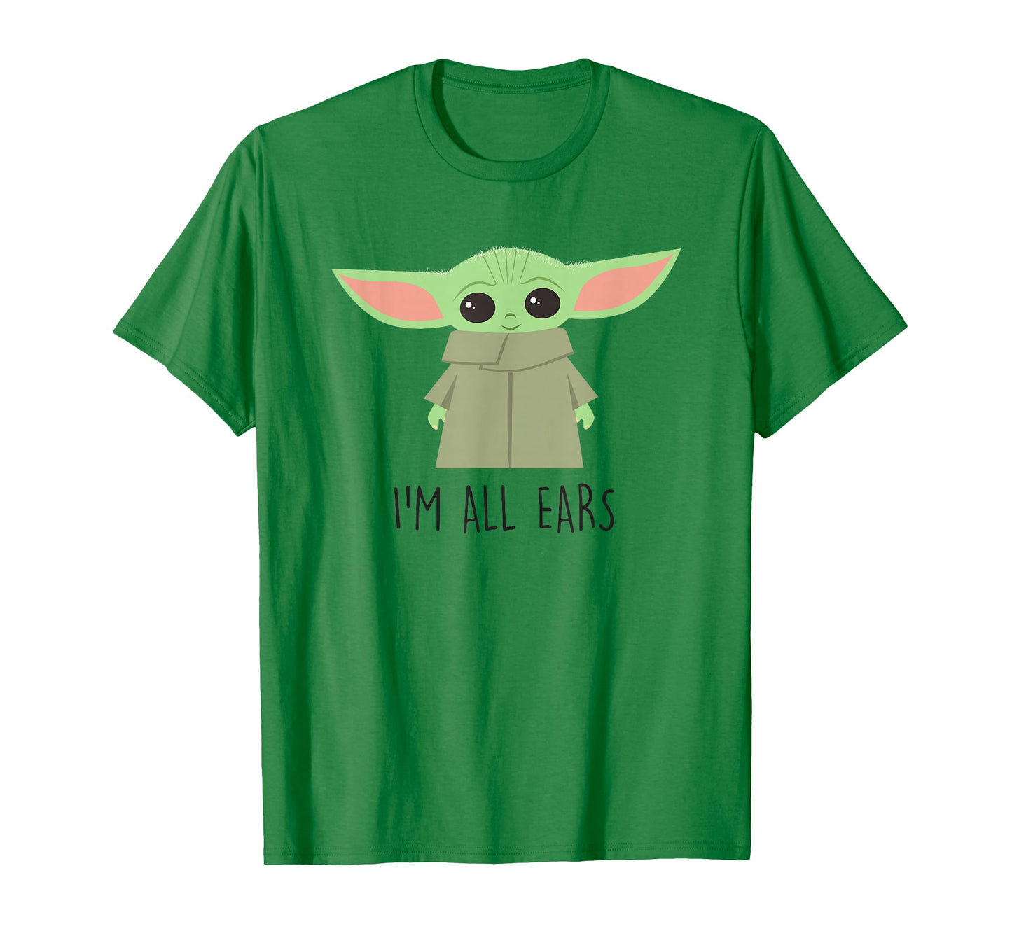 Star Wars The Mandalorian Grogu I'm All Ears Cute T-Shirt