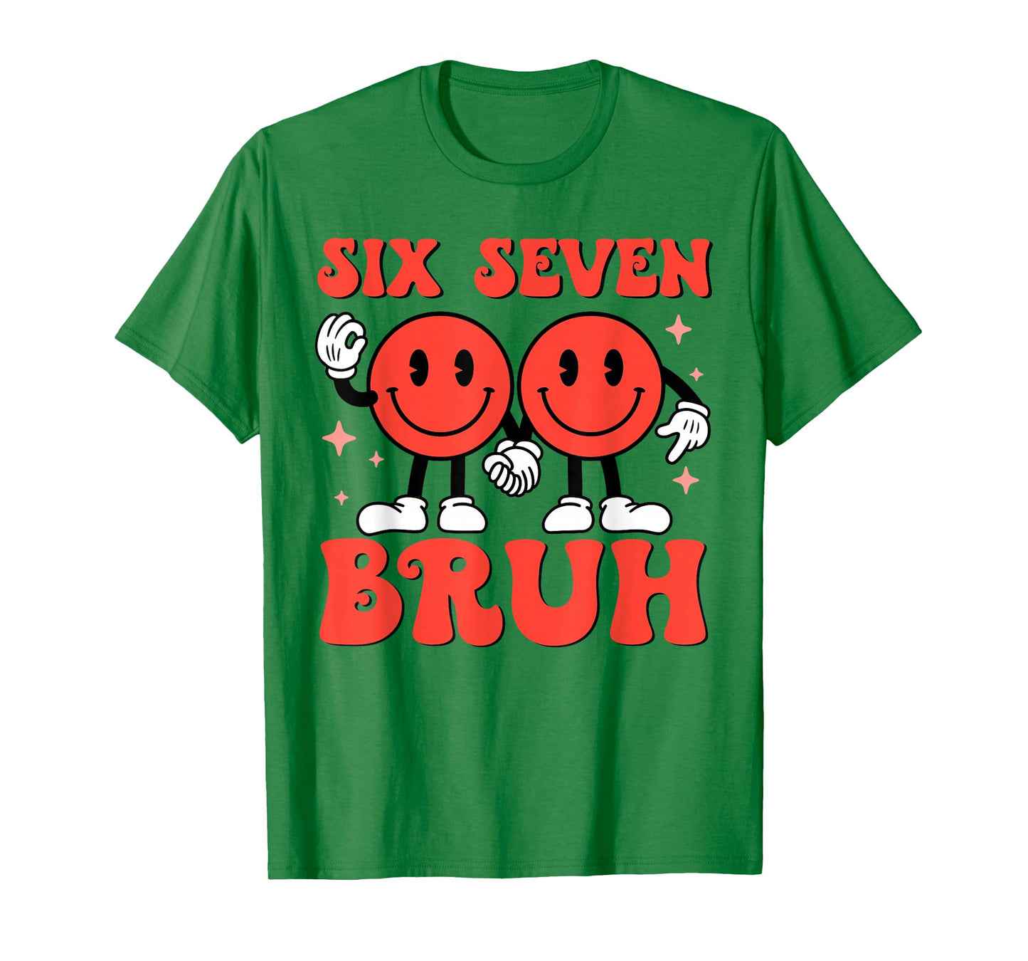 Valentine’s Day Funny 67 Meme Six Seven 6 7 Valentine Hearts T-Shirt