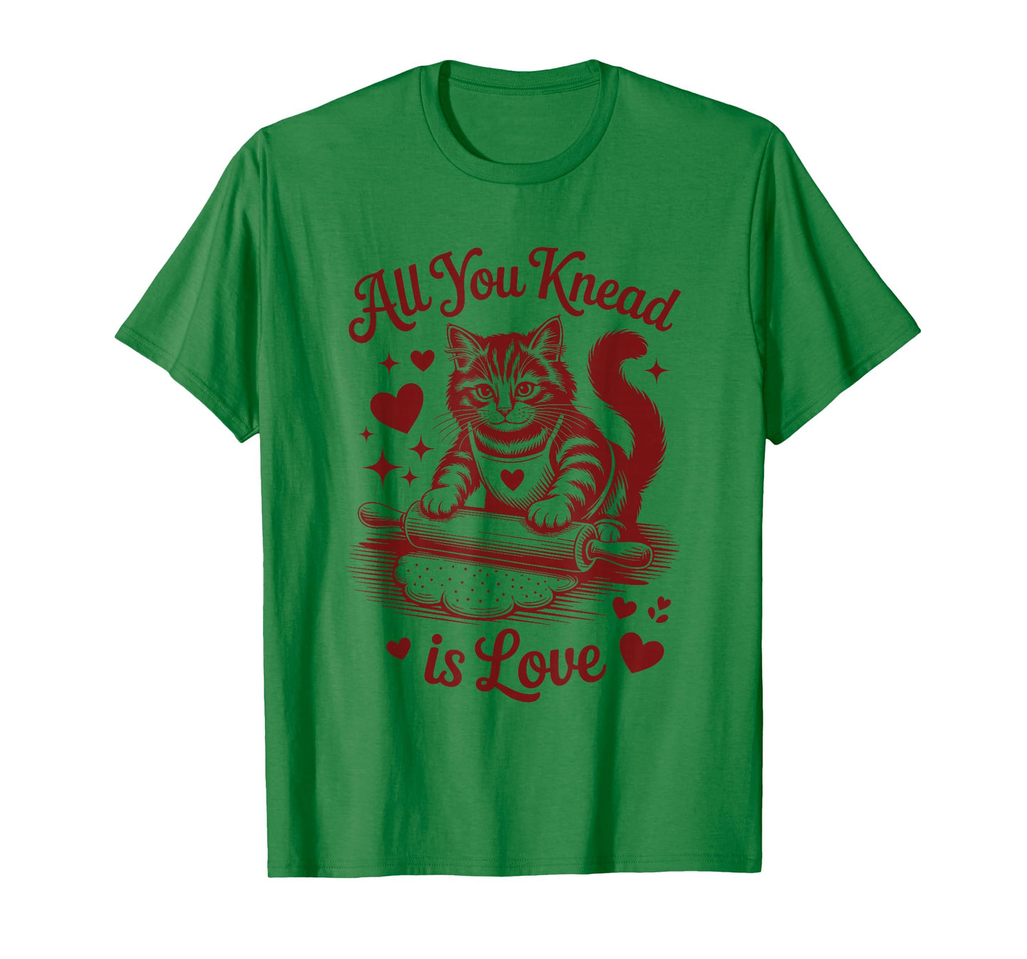 All You Knead is Love Cat T-Shirt