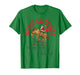 Merry Christmas Yall Western Country Rodeo Santa Cowboy T-Shirt