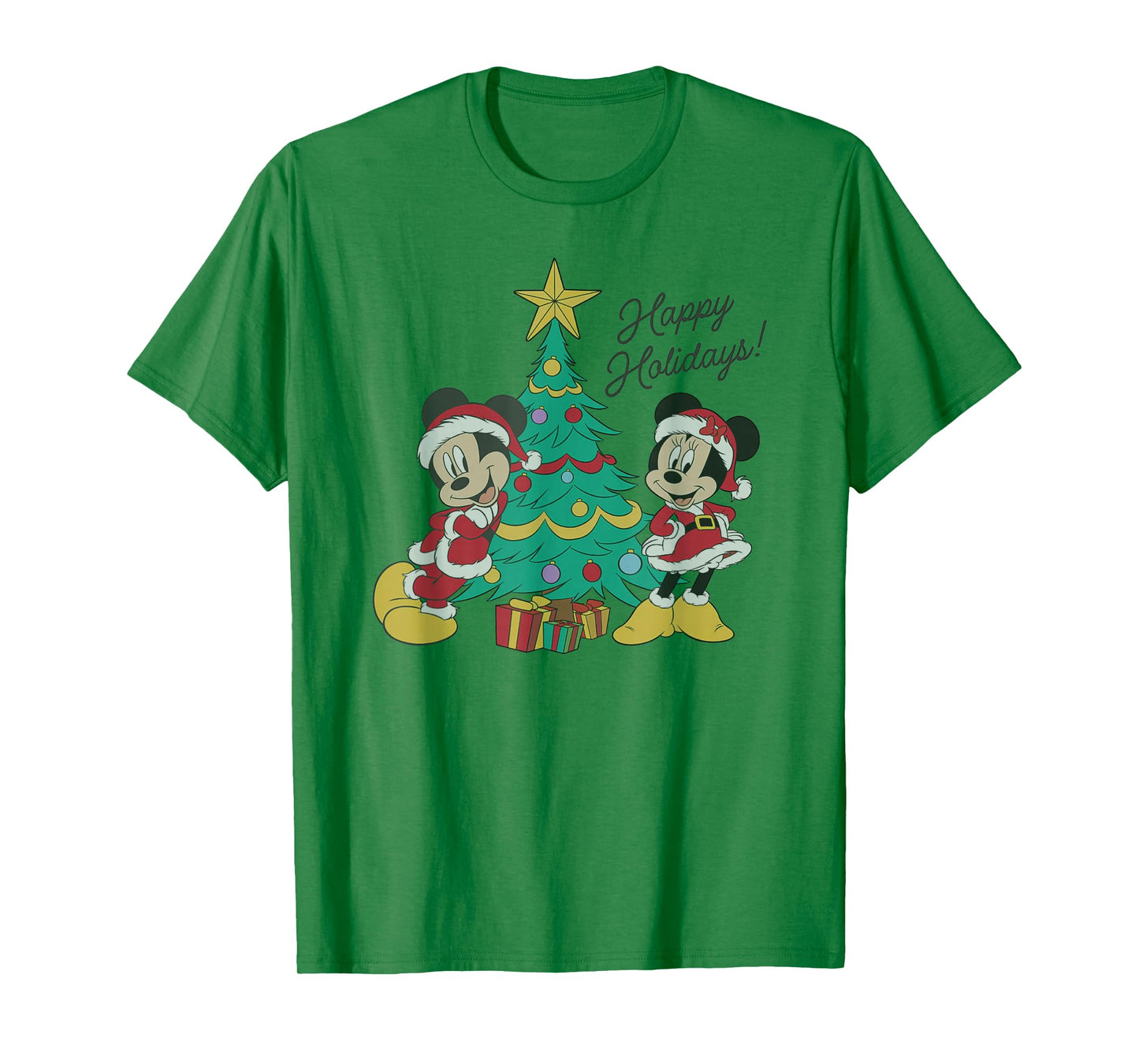 Disney Mickey and Friends Christmas Happy Holidays! T-Shirt