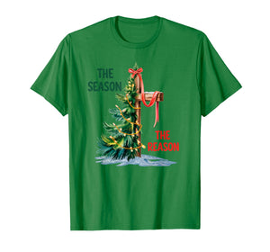 Jesus The Reason The Season Christmas Catholic Christian T-Shirt