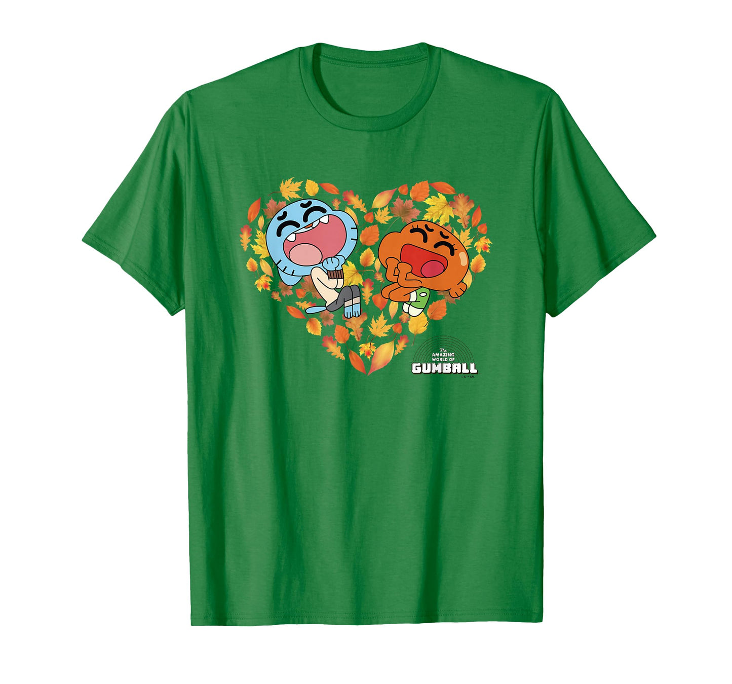 The Amazing World of Gumball Best Brothers Heart Portrait T-Shirt