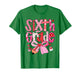 Sixth 6th Grade Valentines Day Coquette Bow Teachers Girls T-Shirt