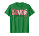 Love John 3:16 Valentine Coquette Bow Christian Women Girl T-Shirt