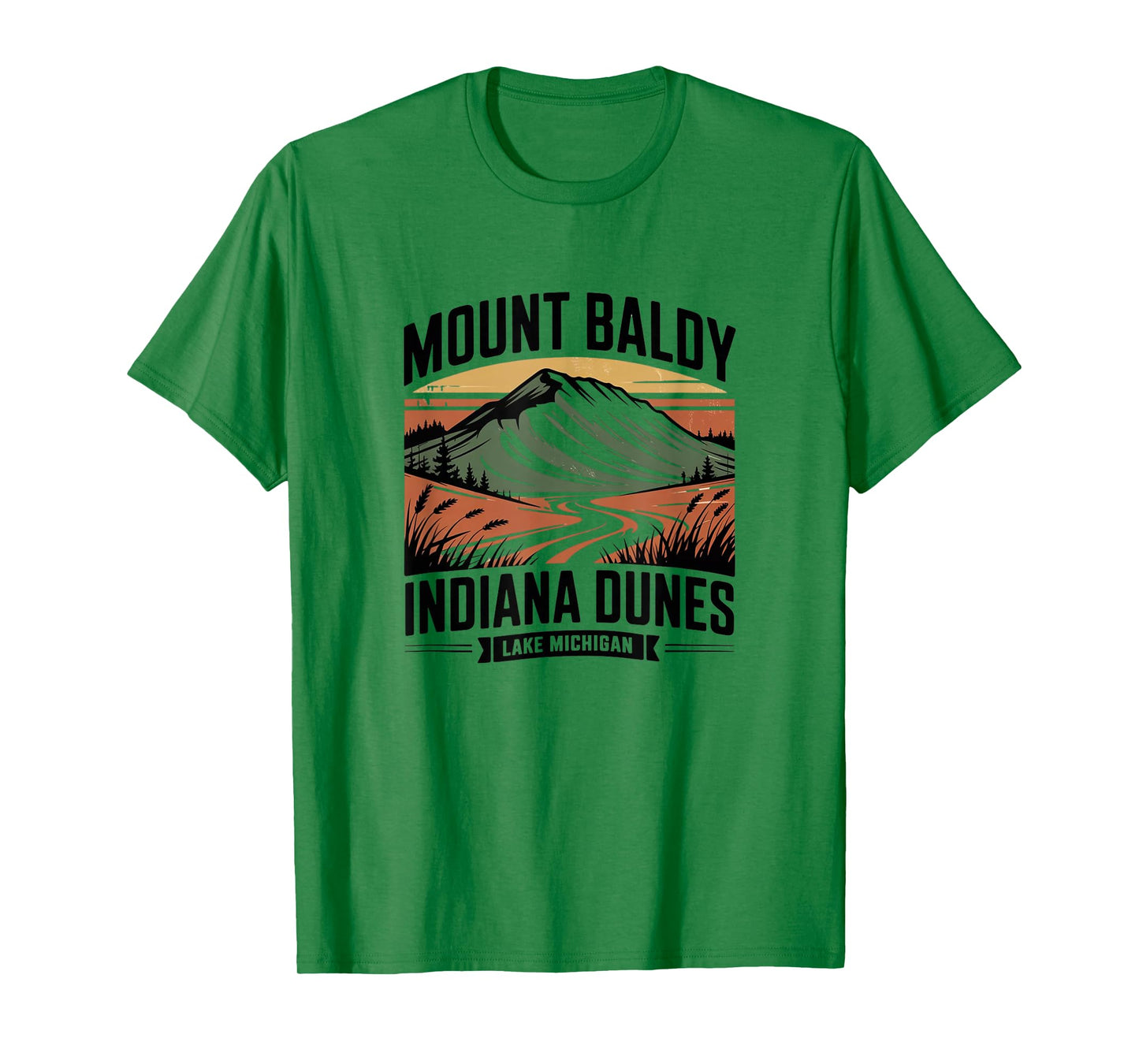 Mount Baldy Indiana Dunes Lake Michigan Great Lakes T-Shirt
