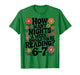 Funny Reading 6 7 Six Seven Meme English Teacher Book Lover T-Shirt