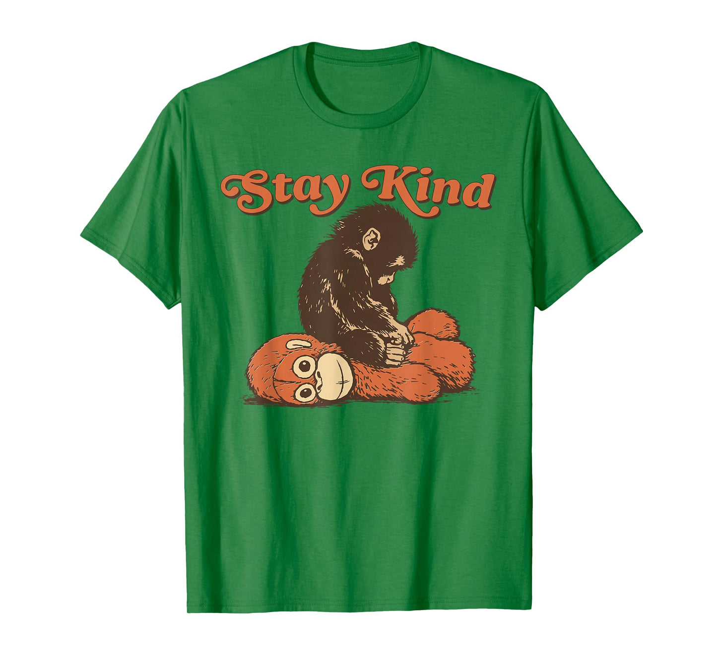Stay Kind Baby Monkey Punch Team Punch The Monkey Cute T-Shirt