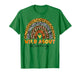 Wild About Reading Teacher Back to School Leopard Rainbow T-Shirt